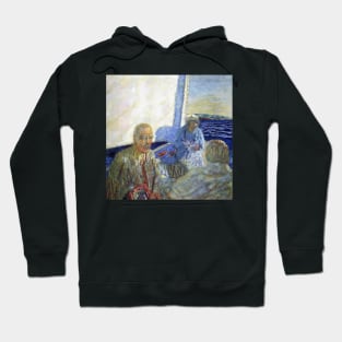 at sea 1924 - Pierre Bonnard Hoodie